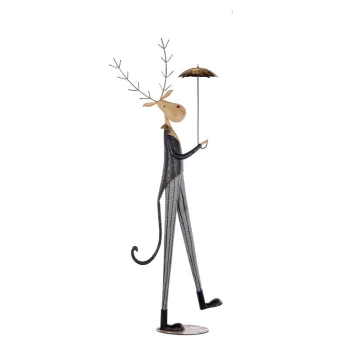 ALCE METALLO CON OMBRELLINO 13